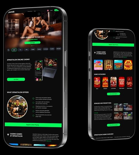 Spinathlon Casino on mobile phones